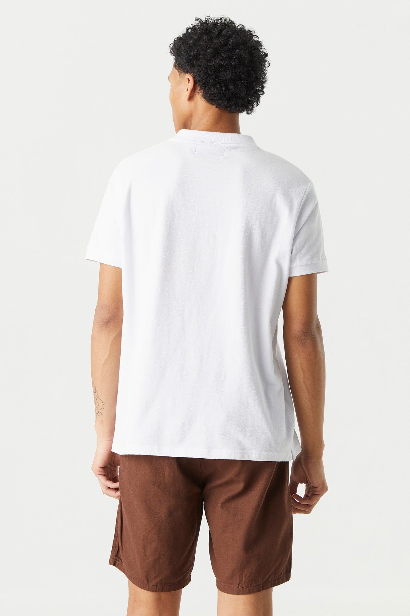 Linen Hybrid Chino Short sold by Charlotte Russe product image thumbnail 8