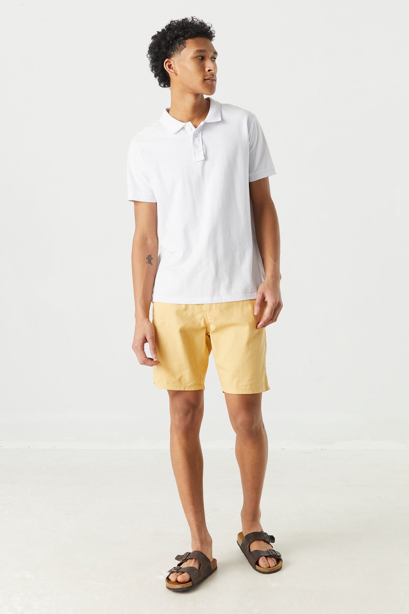 Linen Hybrid Chino Short sold by Charlotte Russe product image thumbnail 18