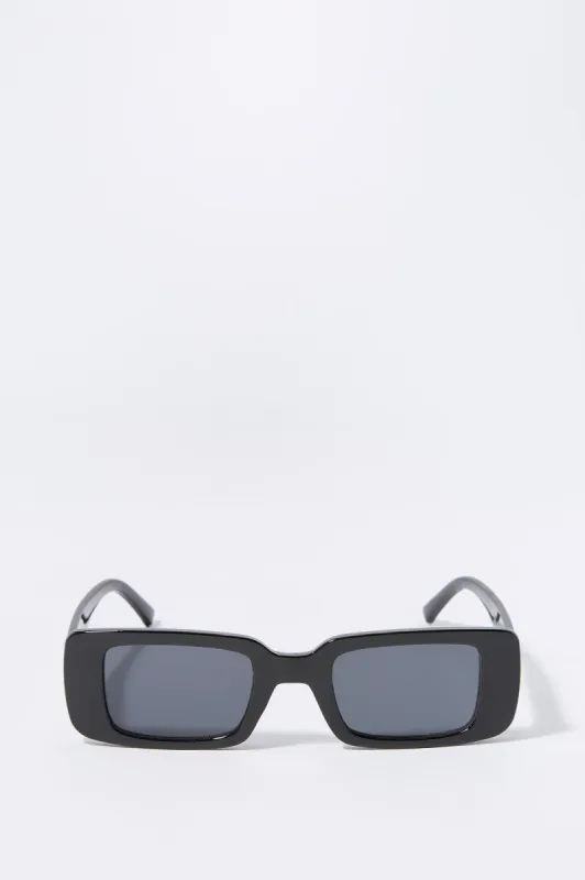 Chunky Rectangle Sunglasses sold by Charlotte Russe