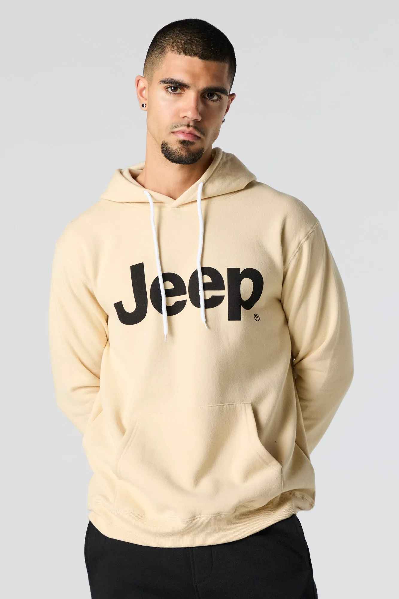 Jeep Graphic Fleece Hoodie sold by Charlotte Russe