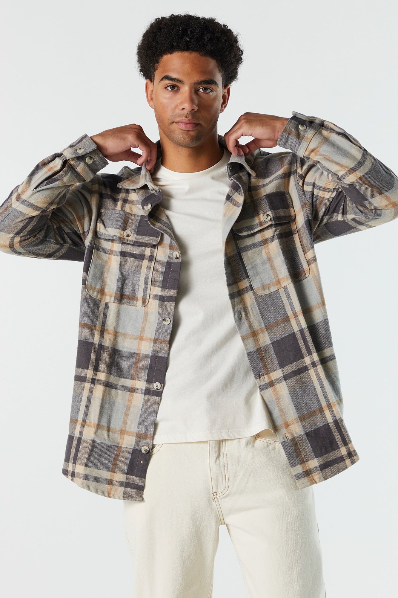 Plaid Flannel sold by Charlotte Russe product image thumbnail 3