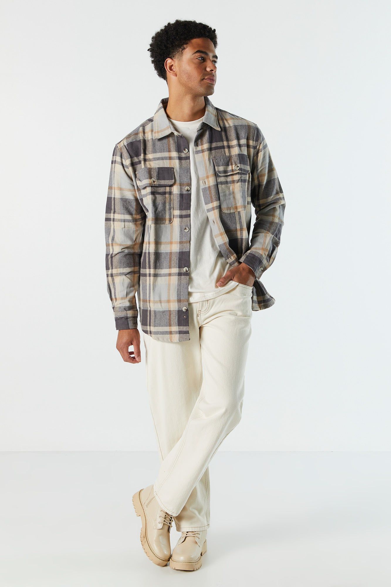 Plaid Flannel sold by Charlotte Russe product image thumbnail 5