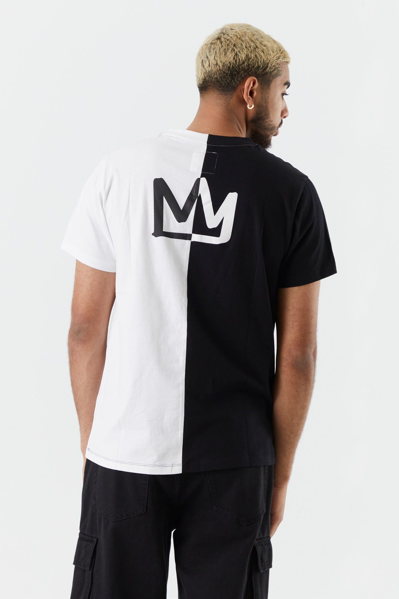 Colour Block Be Happy Graphic T-Shirt sold by Charlotte Russe product image thumbnail 2