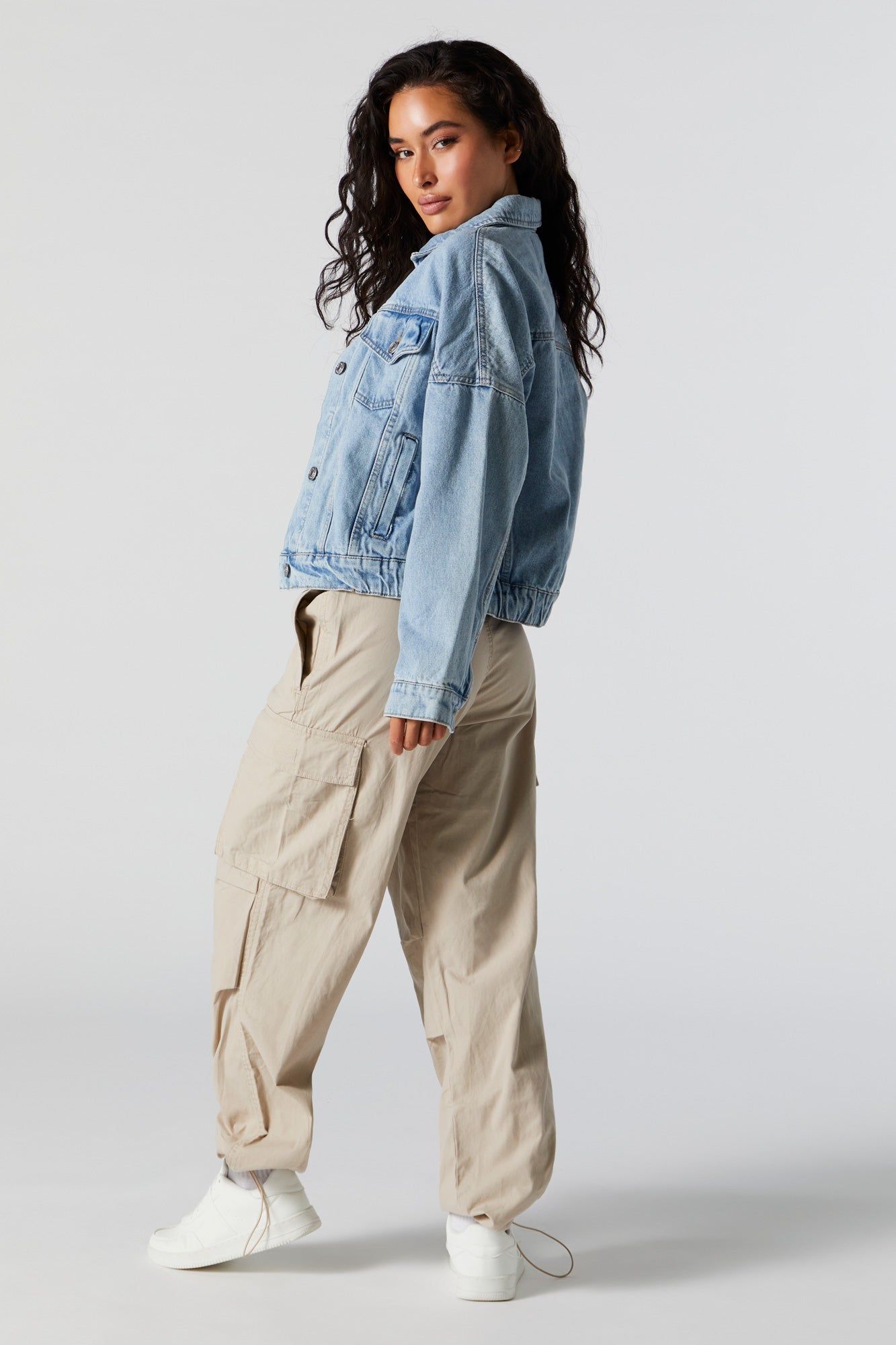 Canvas Cargo Parachute Pant sold by Charlotte Russe product image thumbnail 14