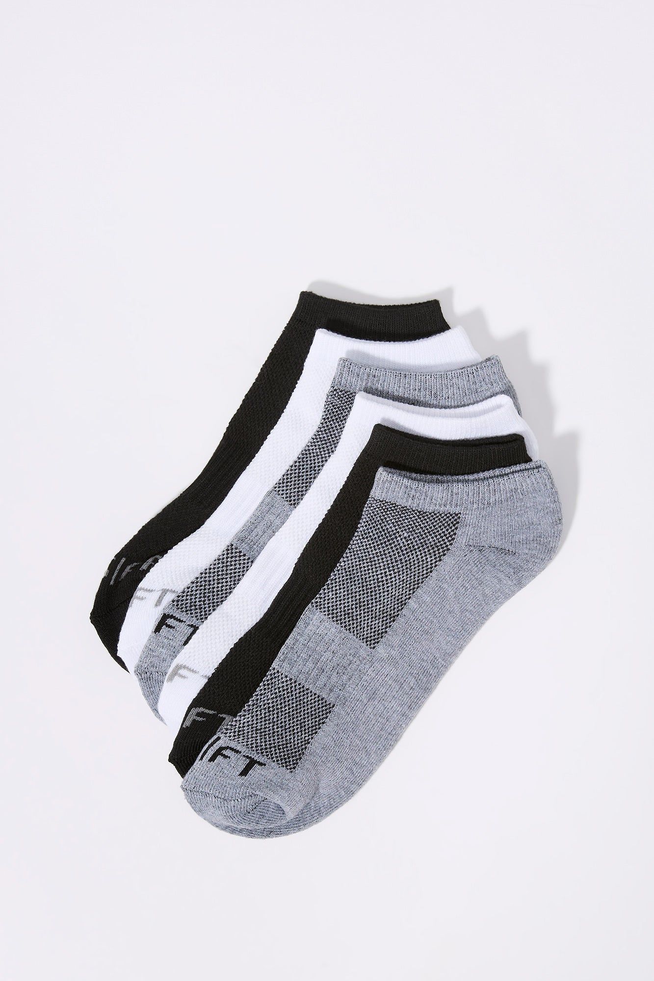 Athletic No Show Socks (6 Pack) sold by Charlotte Russe product image thumbnail 2