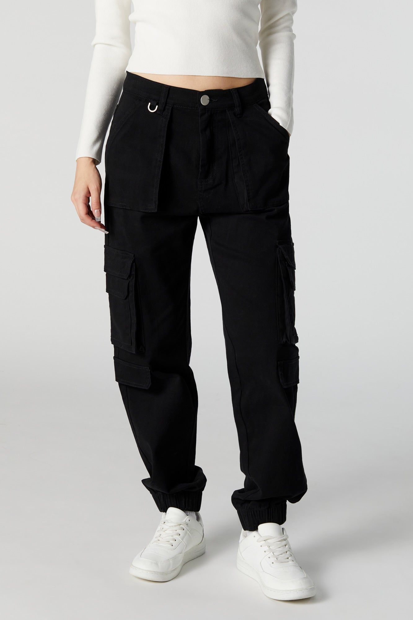 Multi Pocket Cargo Jogger sold by Charlotte Russe product image thumbnail 2