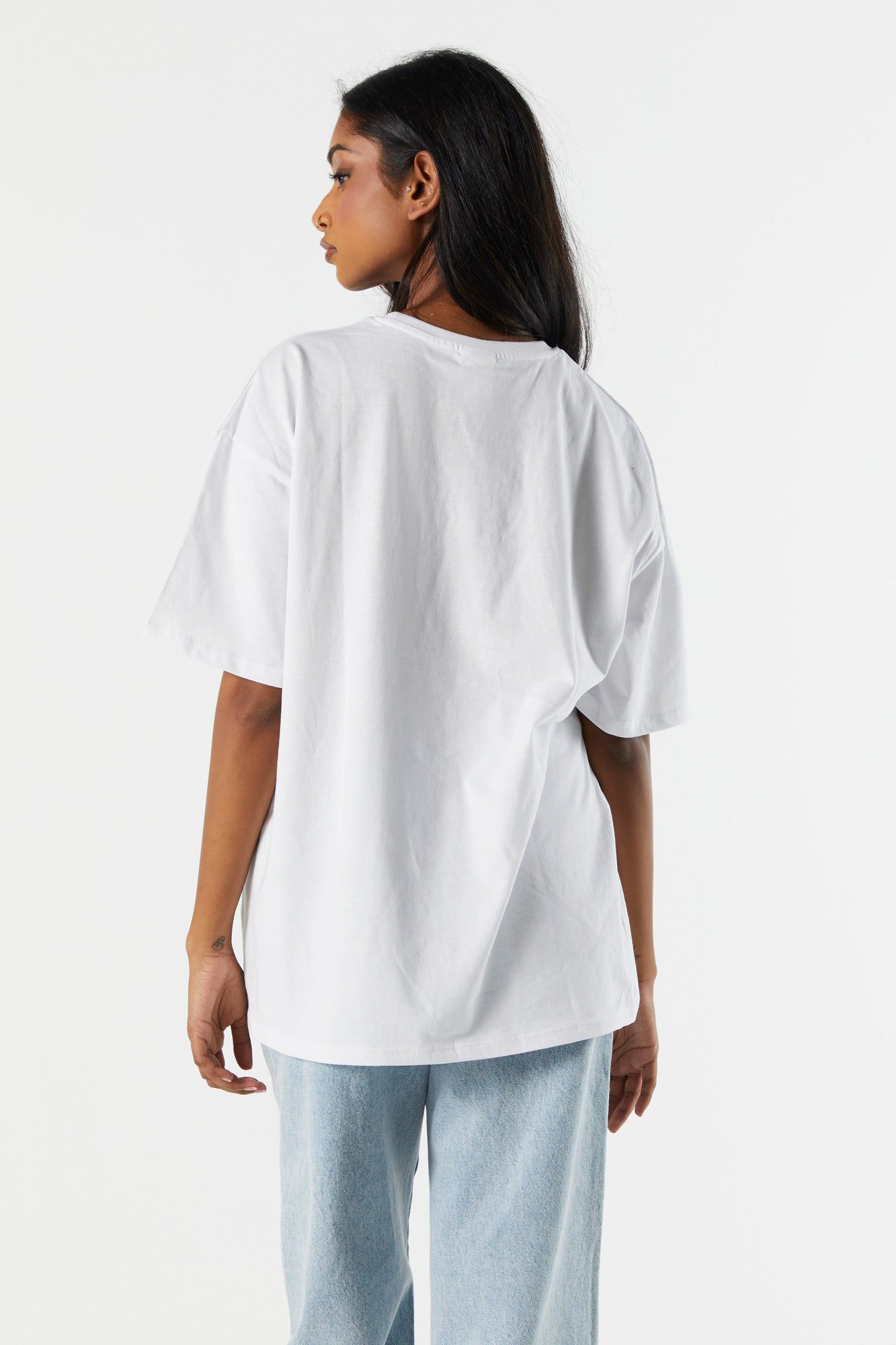 Rolling Stones Graphic Boyfriend T-Shirt sold by Charlotte Russe product image thumbnail 2