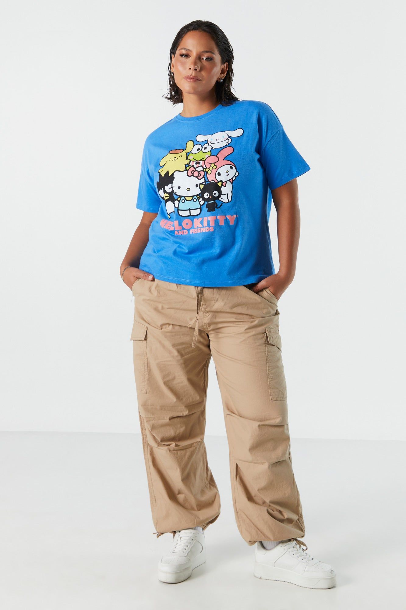 Hello Kitty and Friends Graphic T-Shirt sold by Charlotte Russe product image thumbnail 3