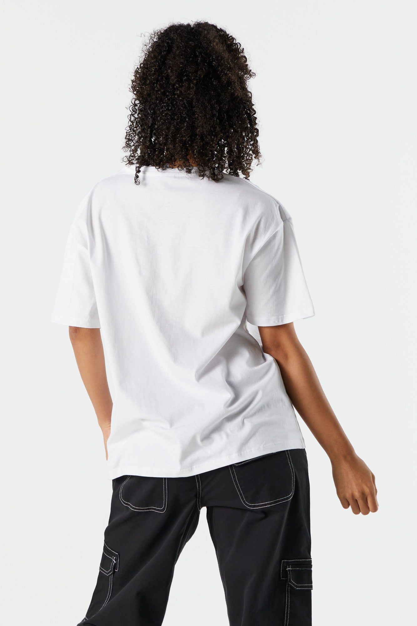 Tupac Graphic Boyfriend T-Shirt sold by Charlotte Russe product image thumbnail 2