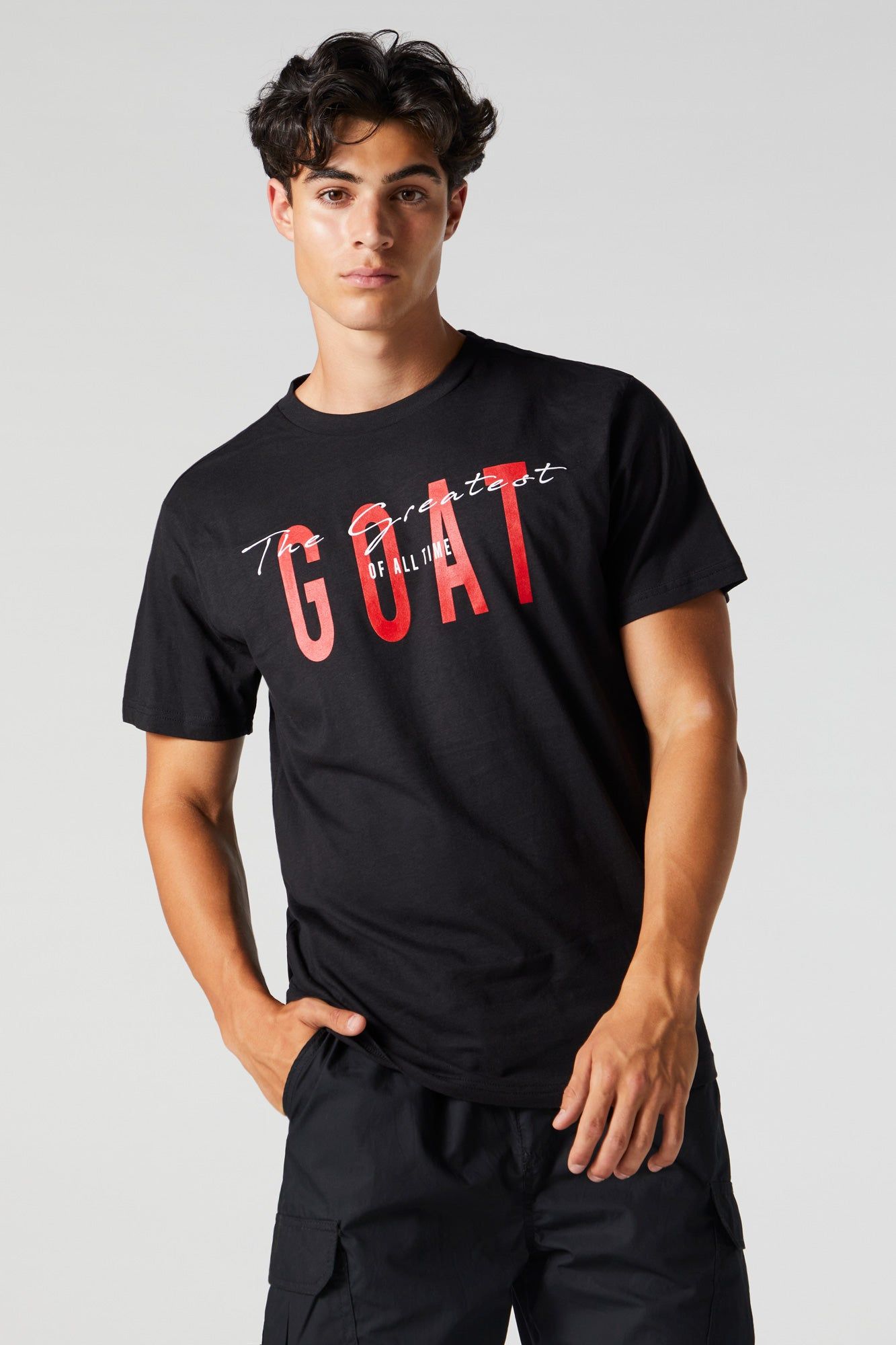 GOAT Graphic T-Shirt sold by Charlotte Russe
