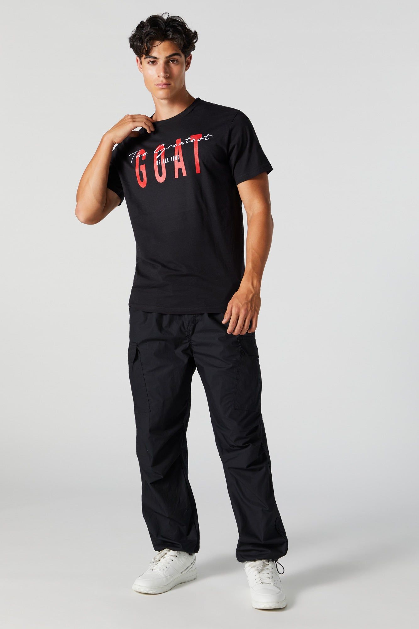 GOAT Graphic T-Shirt sold by Charlotte Russe product image thumbnail 4