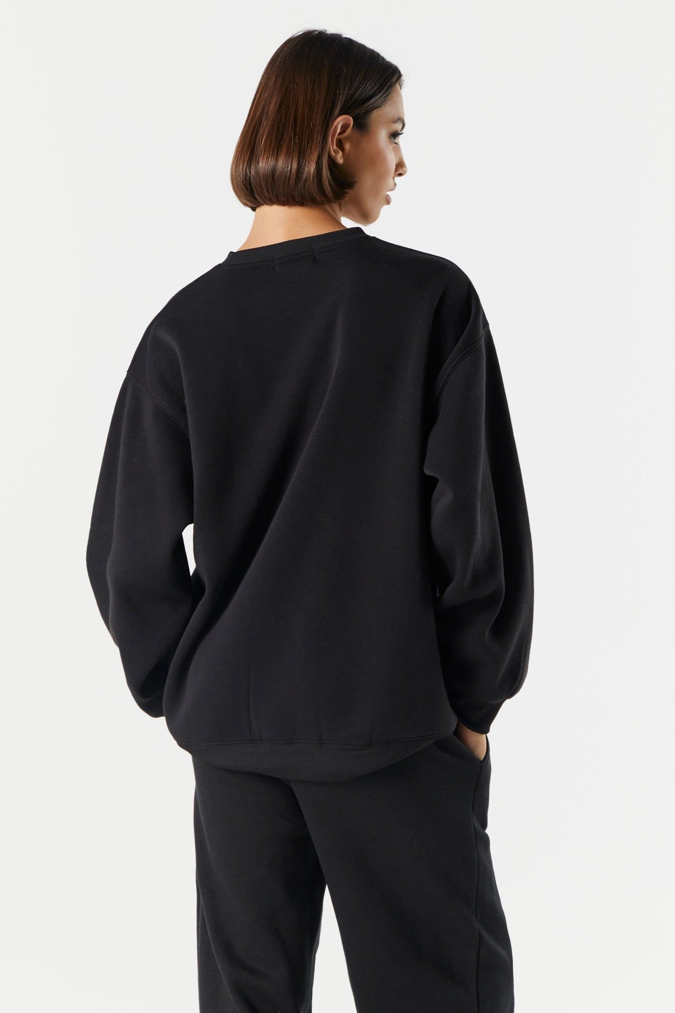 Fleece Los Angeles Graphic Sweatshirt sold by Charlotte Russe product image thumbnail 2