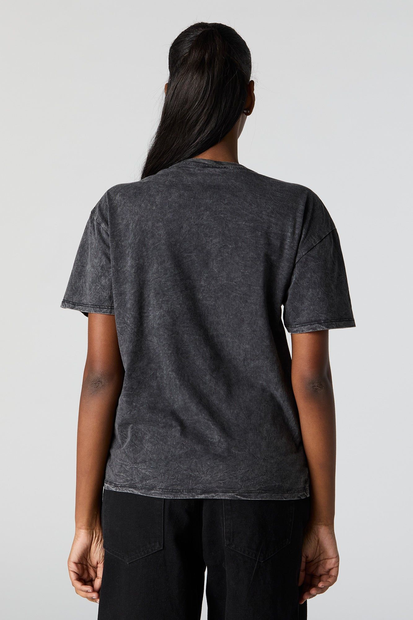 Free Rides Graphic Washed Boyfriend T-Shirt sold by Charlotte Russe product image thumbnail 4