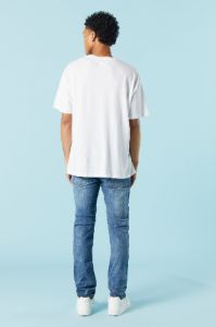 Medium Wash Distressed Denim Skinny Jean sold by Charlotte Russe