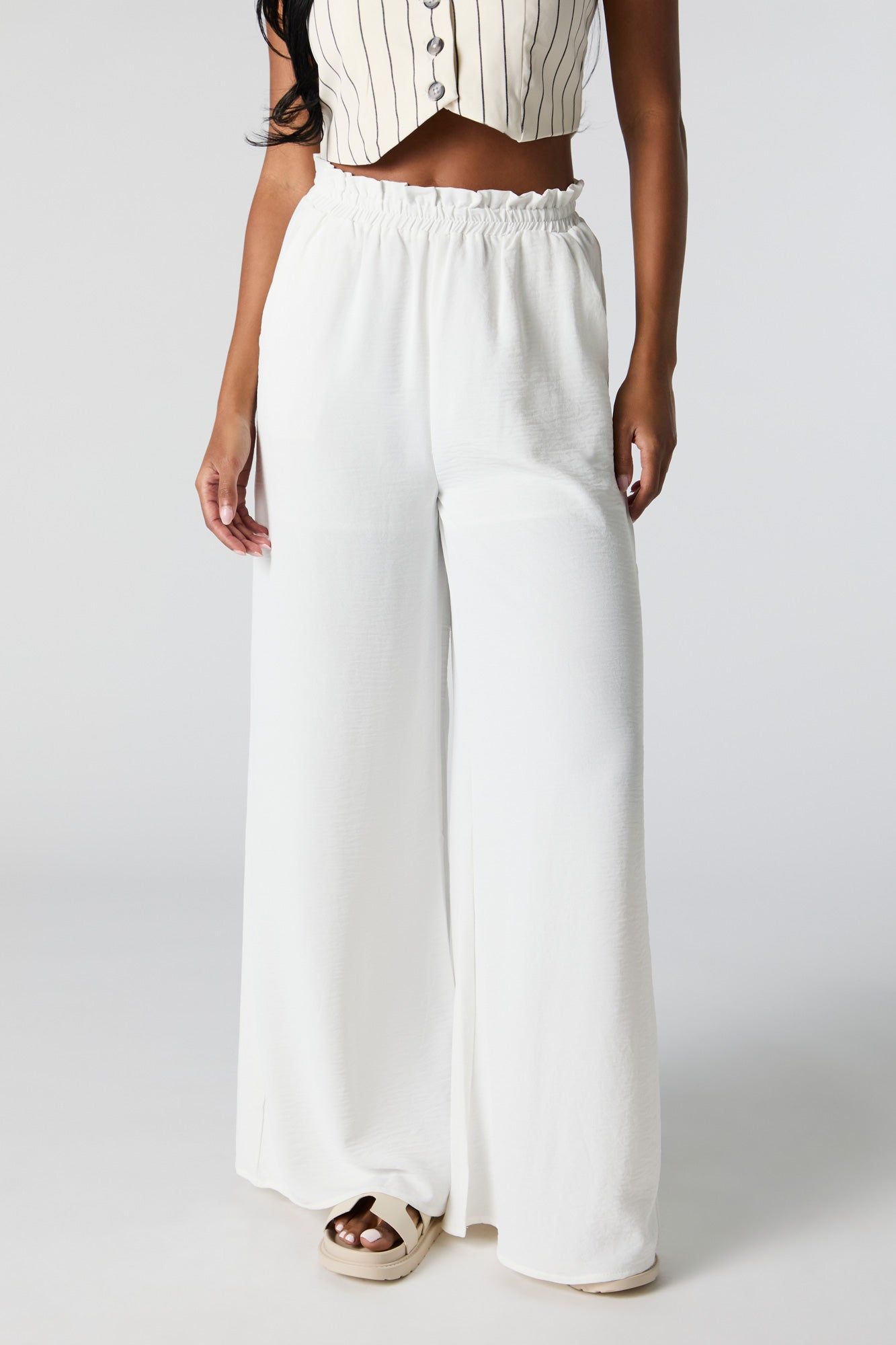 Pull On Palazzo Pant sold by Charlotte Russe product image thumbnail 2