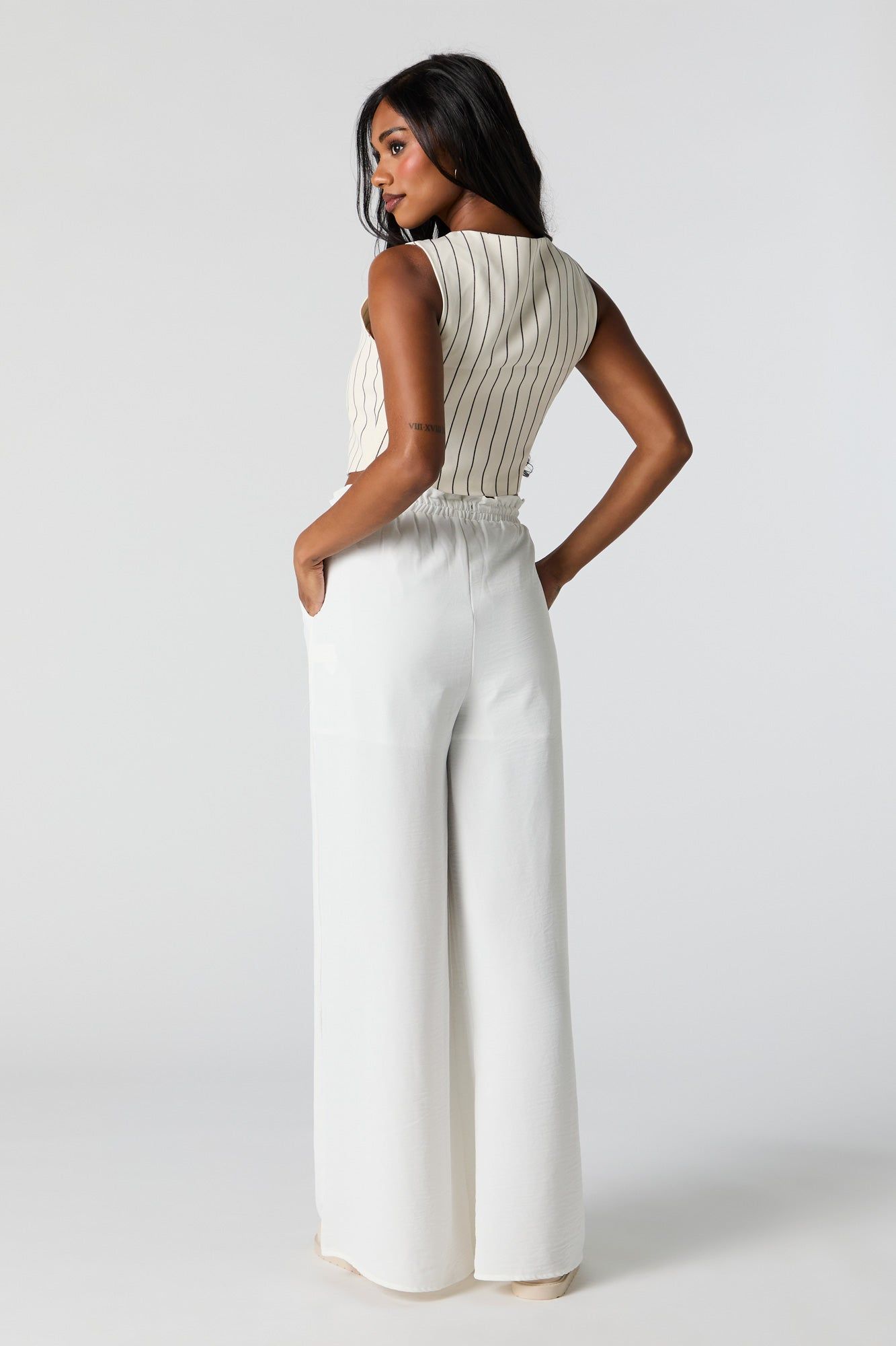 Pull On Palazzo Pant sold by Charlotte Russe product image thumbnail 3