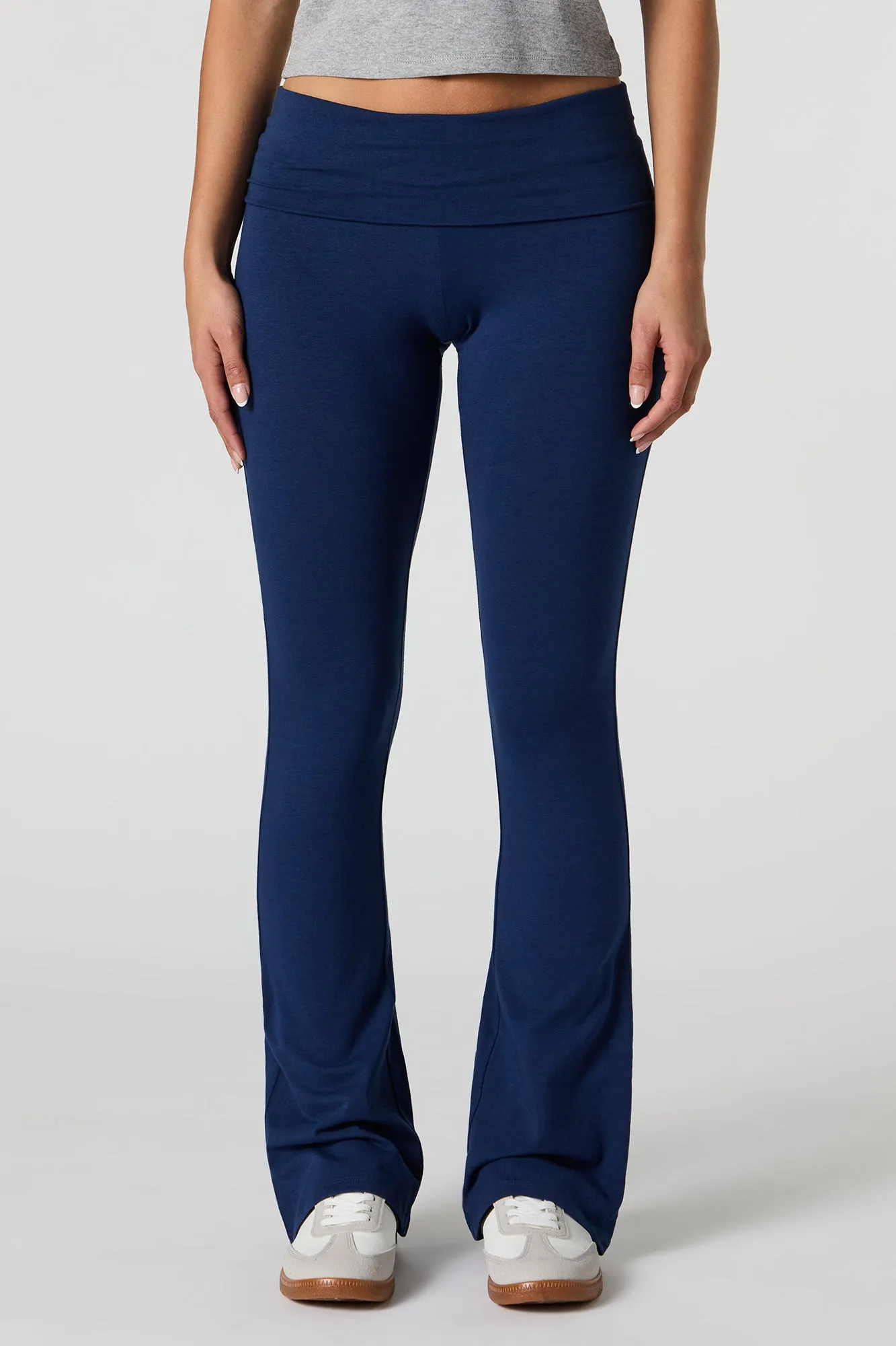 Foldover Waist Flare Pant sold by Charlotte Russe product image thumbnail 2