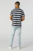 Light Wash Distressed Skinny Jean sold by Charlotte Russe