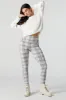 Plaid Zip Pocket Legging sold by Charlotte Russe