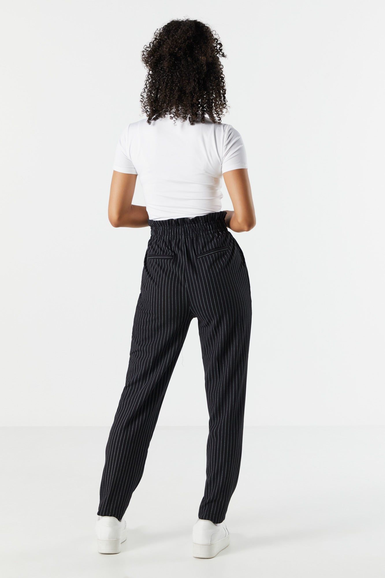 Striped Paperbag Pant sold by Charlotte Russe product image thumbnail 3