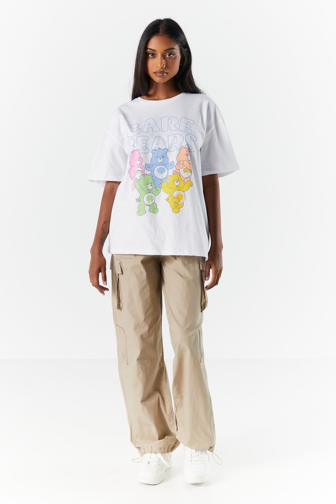 Care Bears Graphic Boyfriend T-Shirt sold by Charlotte Russe product image thumbnail 3