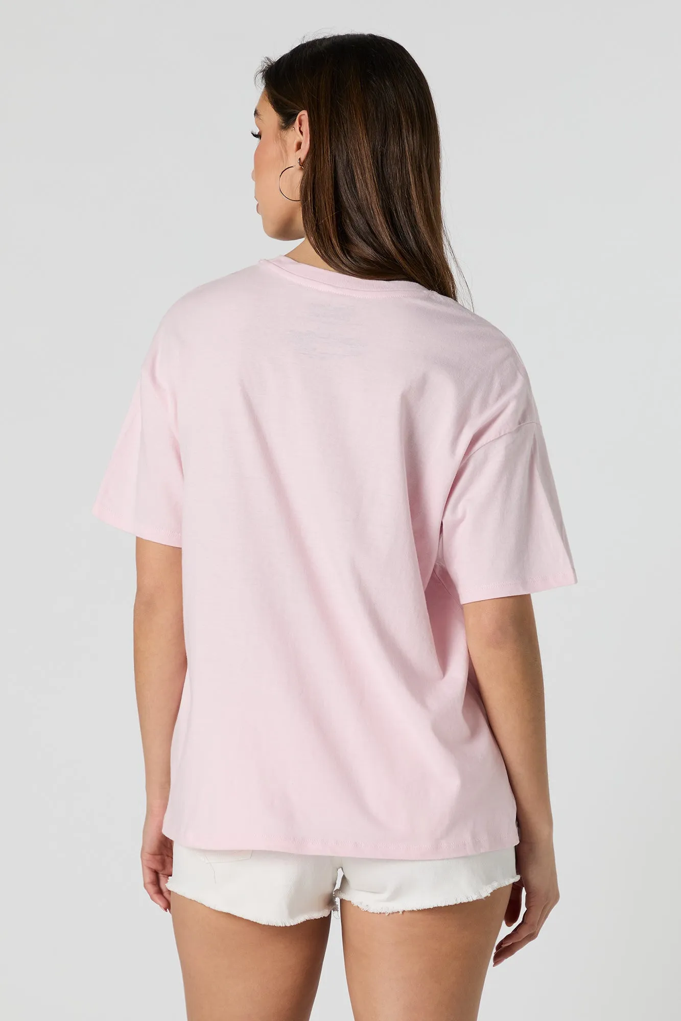 Strawberry Shortcake Graphic Boyfriend T-Shirt sold by Charlotte Russe product image thumbnail 4