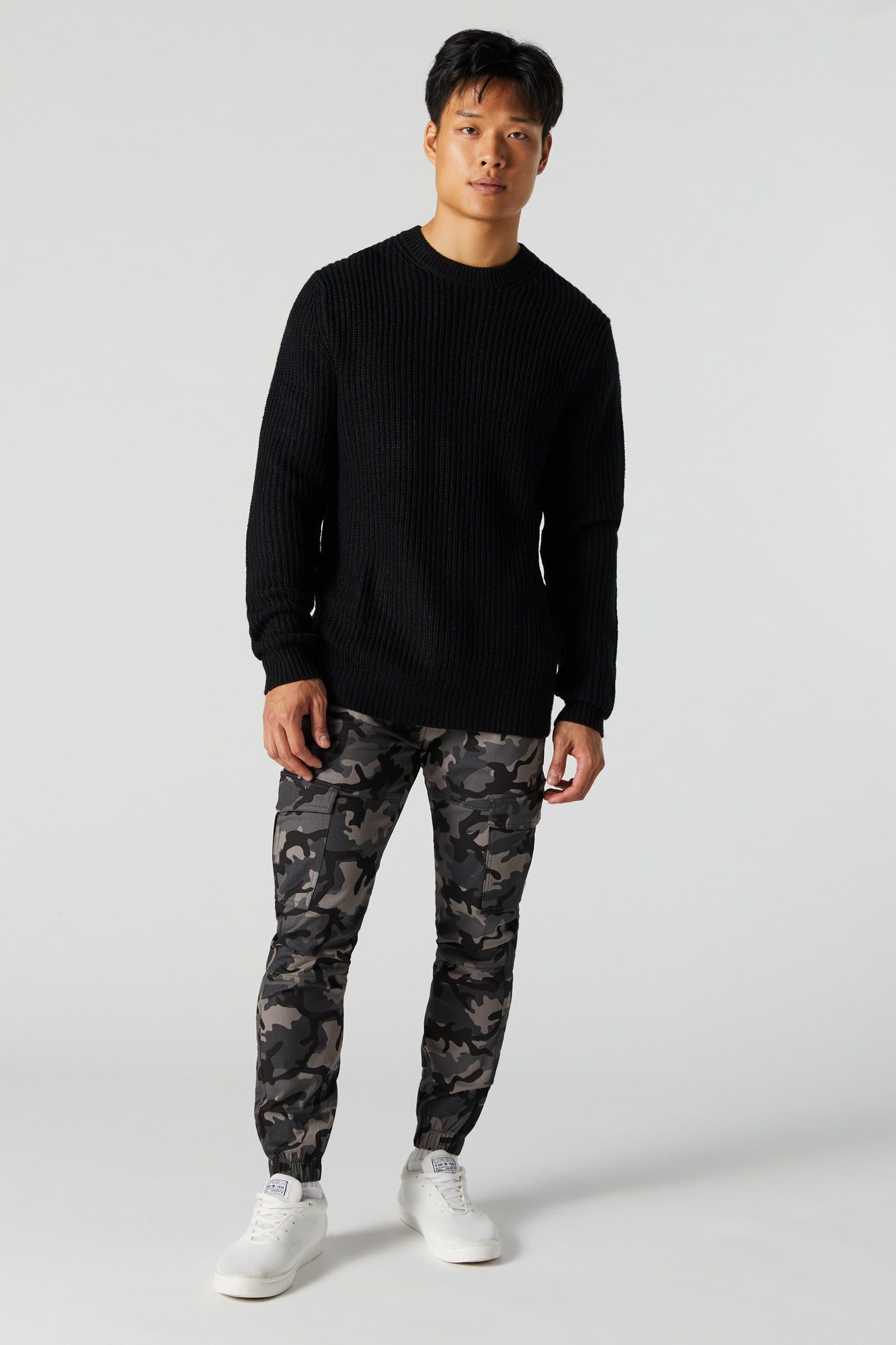 Camo Cargo Joggers sold by Charlotte Russe product image thumbnail 2