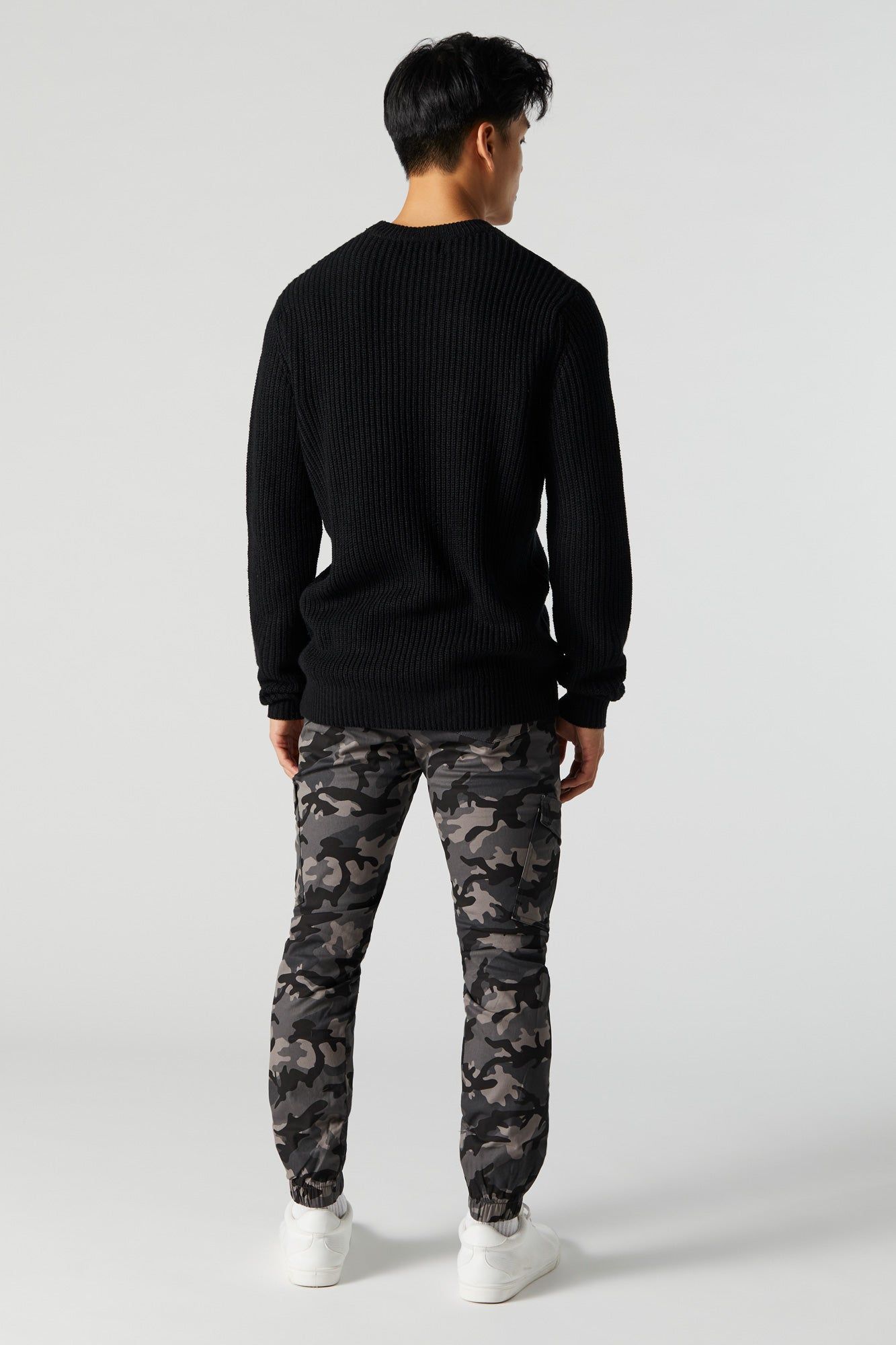 Camo Cargo Joggers sold by Charlotte Russe product image thumbnail 3