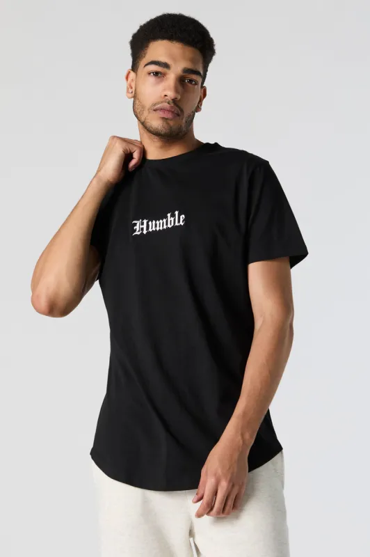 Humble Embroidered T-Shirt sold by Charlotte Russe