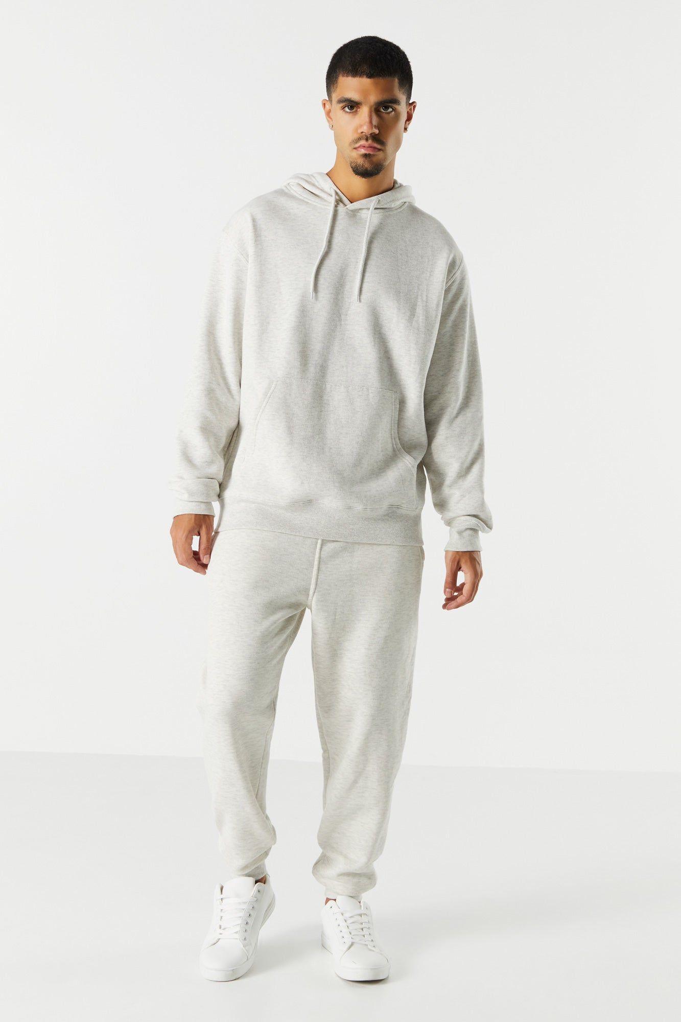 Solid Coloured Fleece Jogger sold by Charlotte Russe product image thumbnail 2