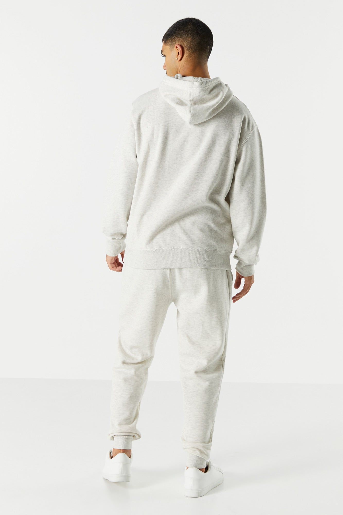 Solid Coloured Fleece Jogger sold by Charlotte Russe product image thumbnail 3