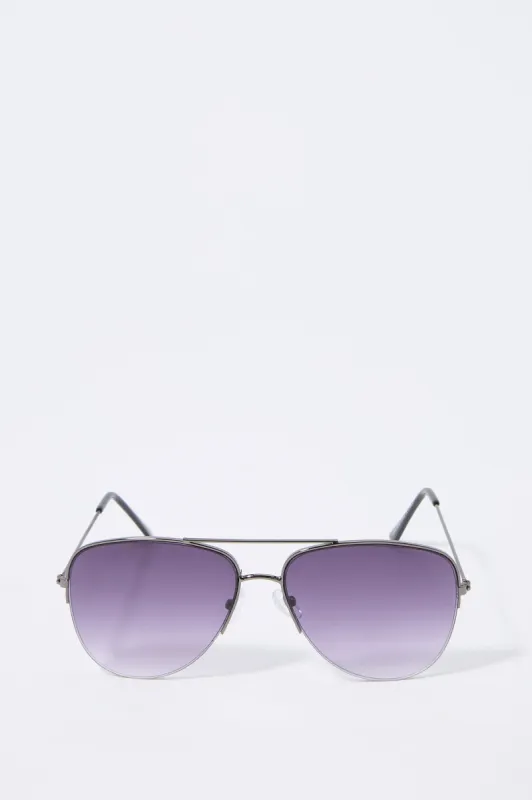 Tinted Aviator Sunglasses sold by Charlotte Russe