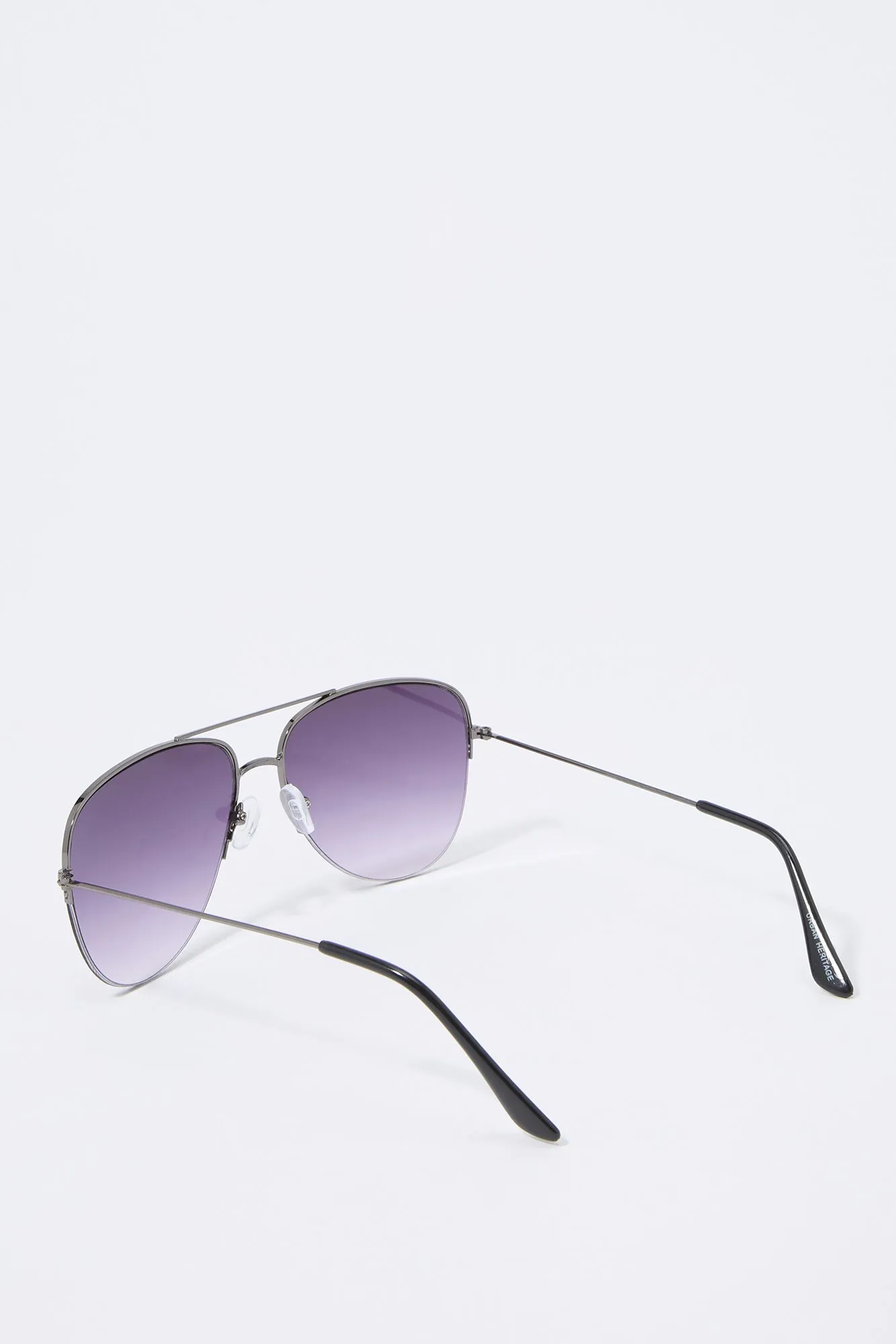 Tinted Aviator Sunglasses sold by Charlotte Russe product image thumbnail 3
