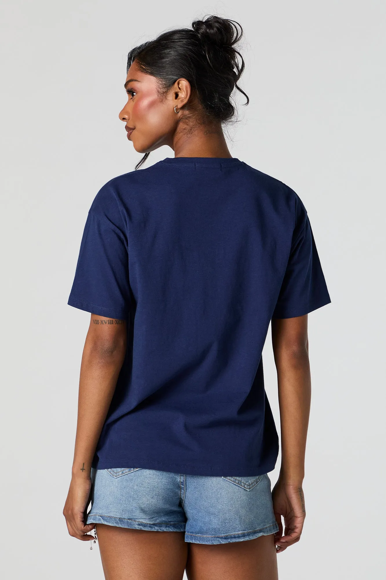 Honky Tonk Graphic Boyfriend T-Shirt sold by Charlotte Russe product image thumbnail 3