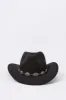 Faux Suede Medallion Cowboy Hat sold by Charlotte Russe