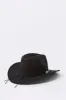 Faux Suede Medallion Cowboy Hat sold by Charlotte Russe