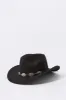 Faux Suede Medallion Cowboy Hat sold by Charlotte Russe