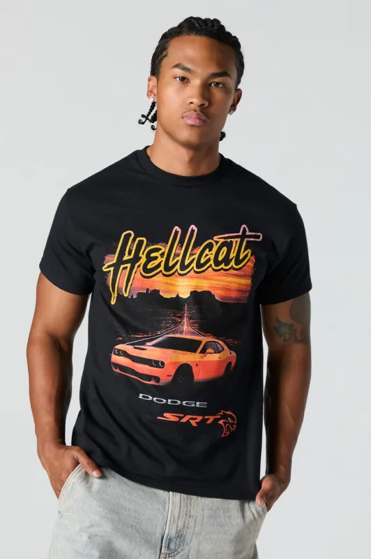 Hellcat Graphic T-Shirt sold by Charlotte Russe