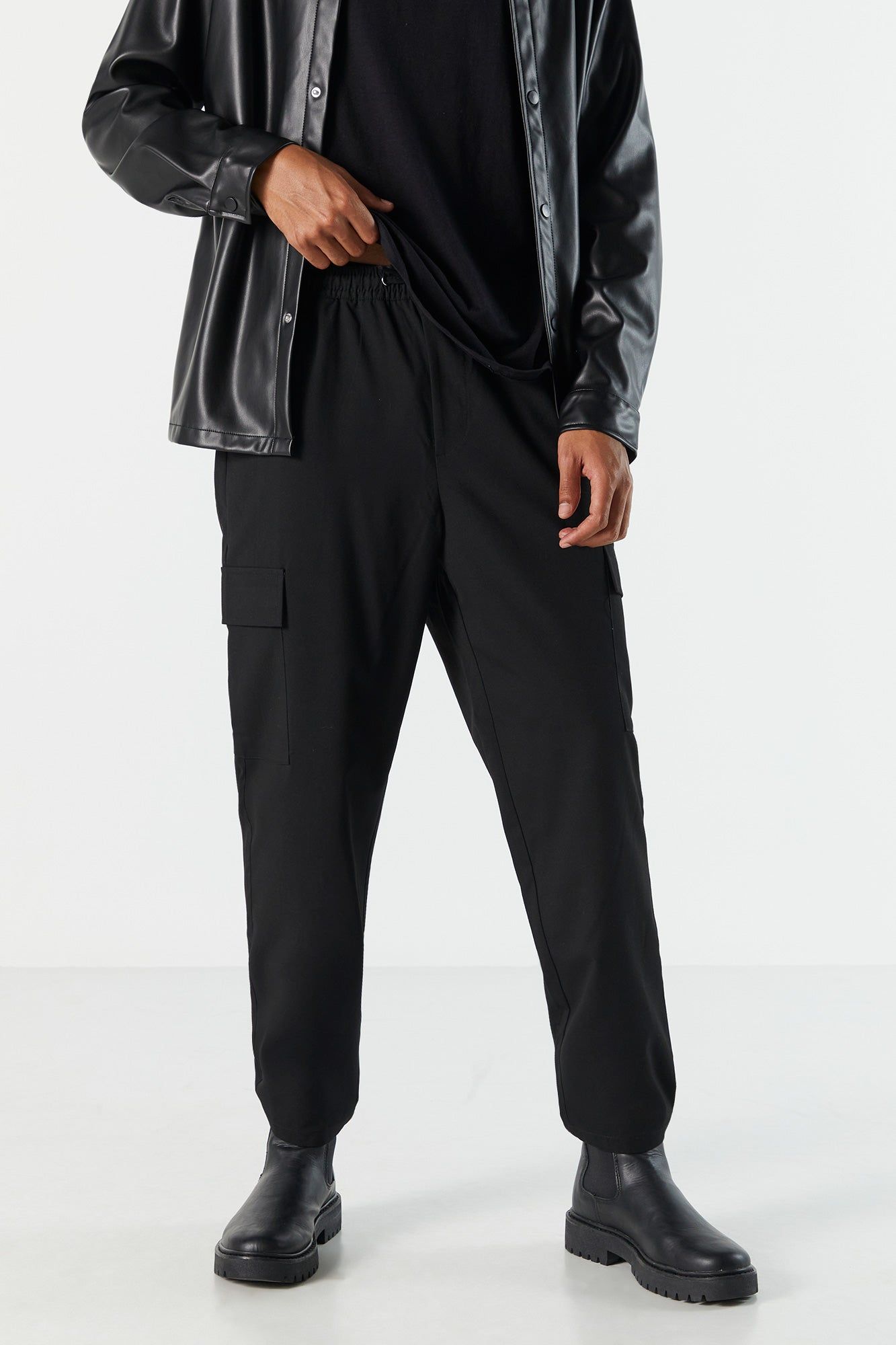 Tailored Cargo Pant sold by Charlotte Russe product image thumbnail 2