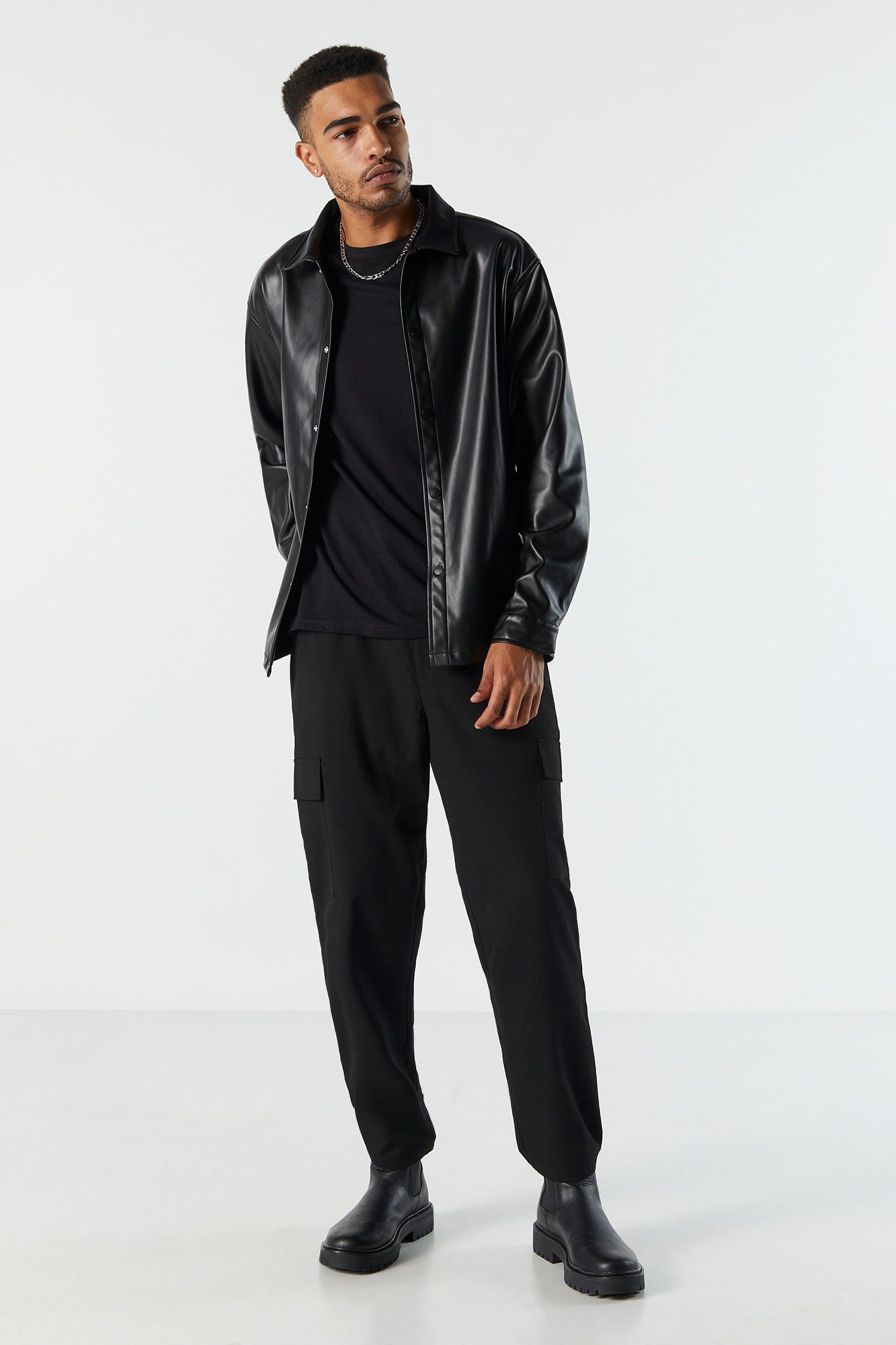Tailored Cargo Pant sold by Charlotte Russe product image thumbnail 4
