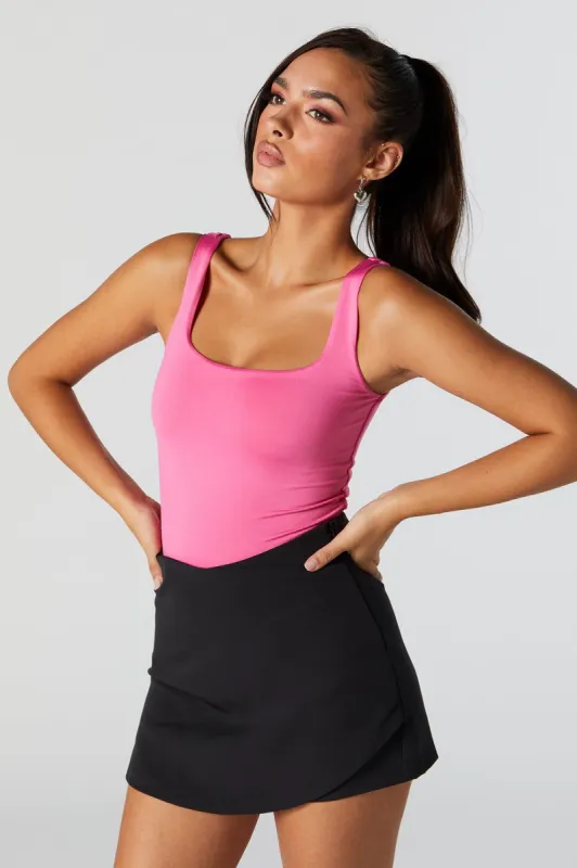 Contour Square Neck Bodysuit sold by Charlotte Russe