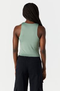 Contour High Neck Tank sold by Charlotte Russe