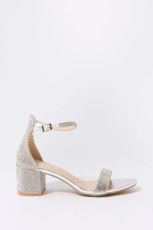 Rhinestone Band High Heel sold by Charlotte Russe