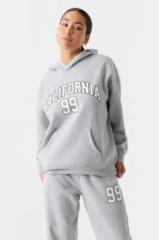 California 99 Graphic Oversized Hoodie sold by Charlotte Russe