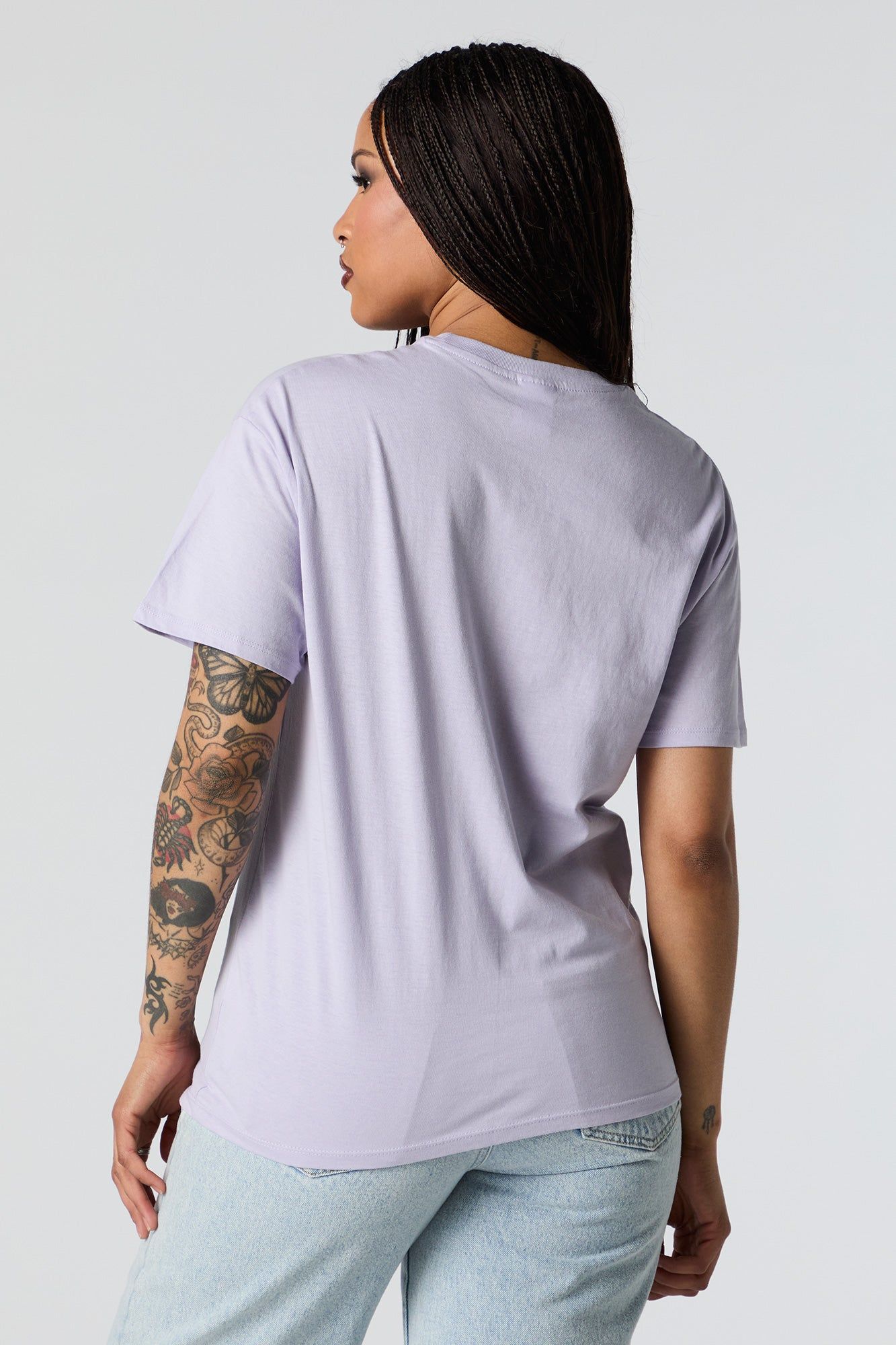 Hawaii Graphic Washed Boyfriend T-Shirt sold by Charlotte Russe product image thumbnail 4