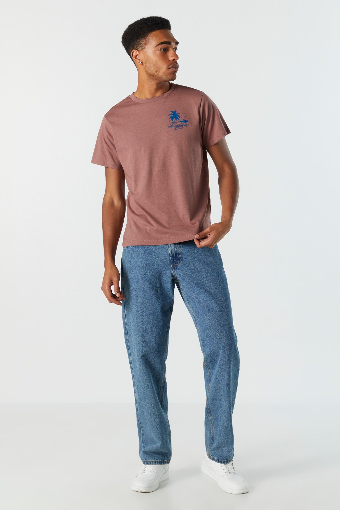 Greetings From Paradise Graphic T-Shirt sold by Charlotte Russe product image thumbnail 4