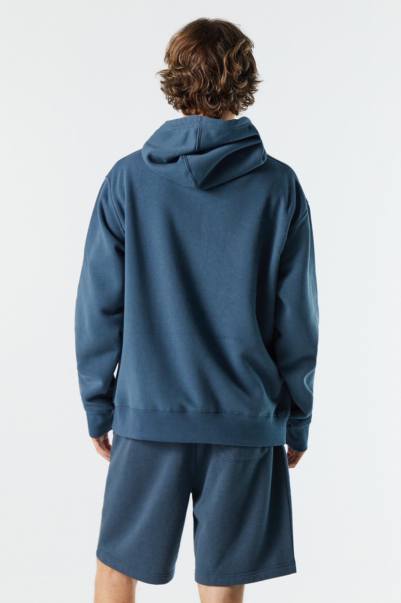 Fleece Popover Hoodie sold by Charlotte Russe product image thumbnail 2