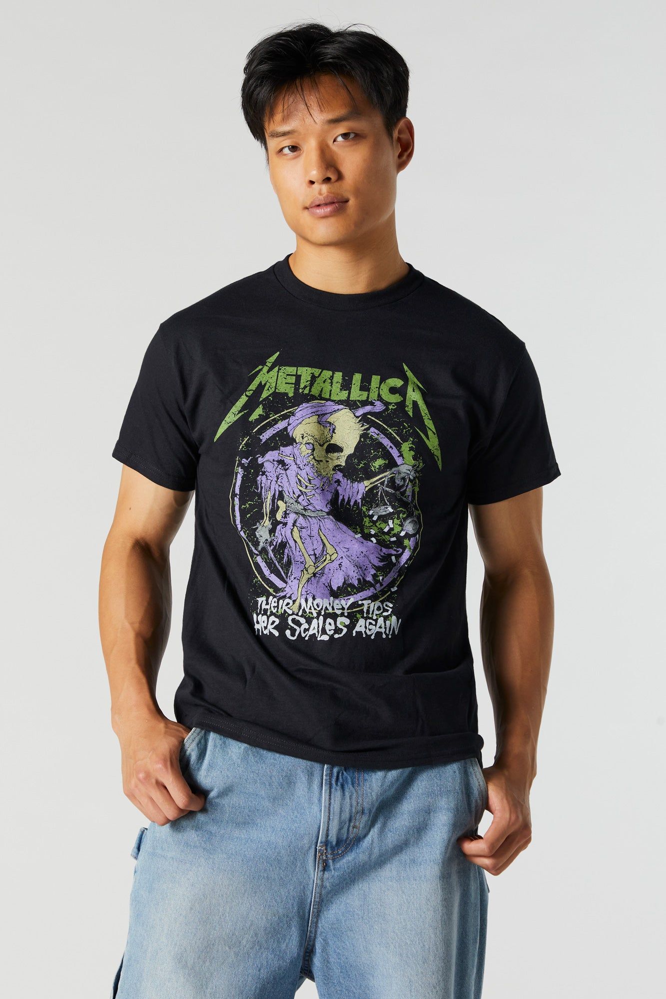 Metallica Graphic T-Shirt sold by Charlotte Russe