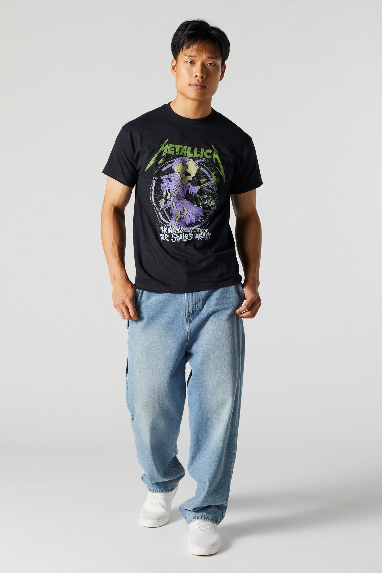Metallica Graphic T-Shirt sold by Charlotte Russe product image thumbnail 4