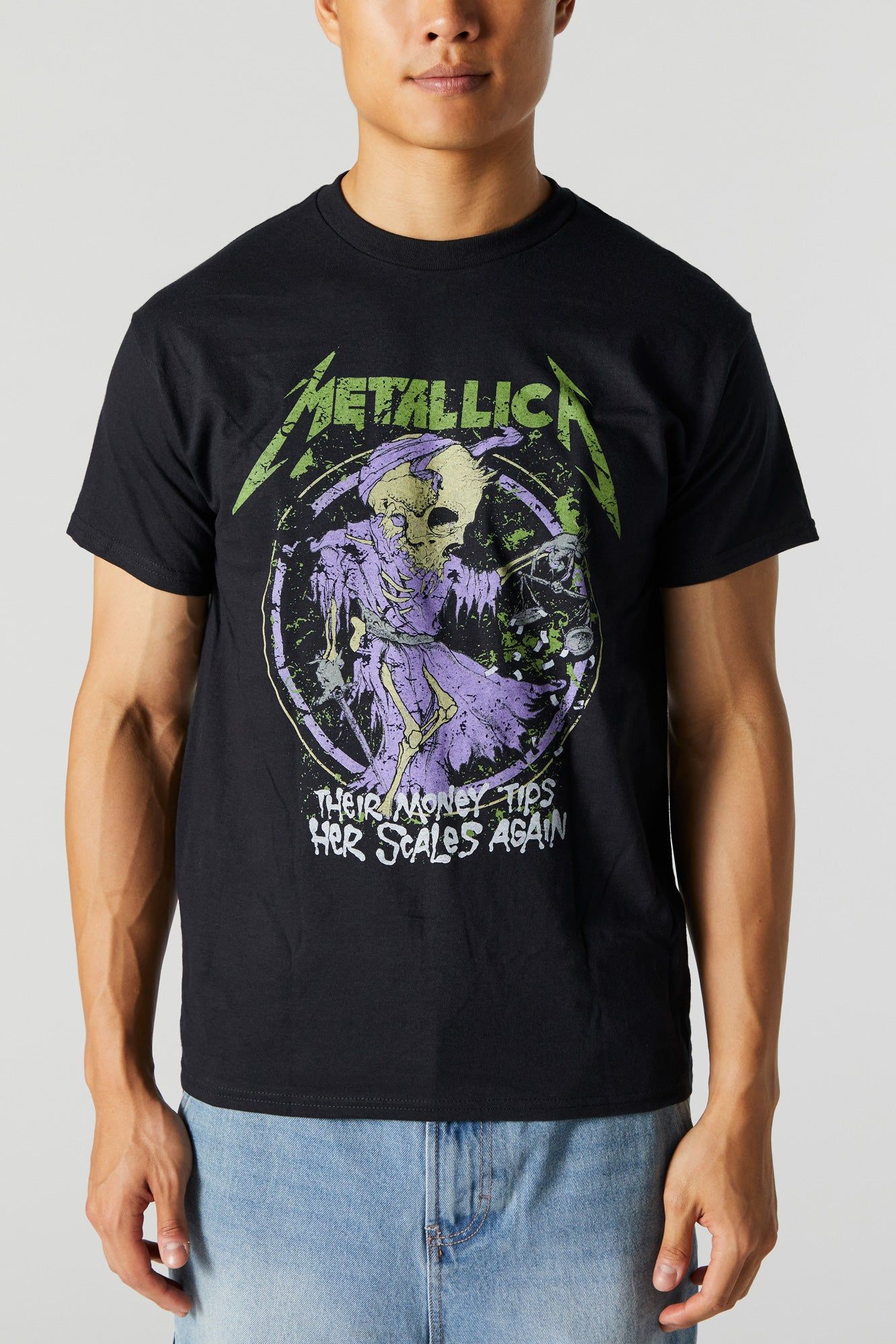 Metallica Graphic T-Shirt sold by Charlotte Russe product image thumbnail 2
